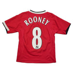 Buy 2004/06 Manchester United Rooney 8 Home Shirt (XS.Kids) Nike ~ Free worldwide shipping ~ Authentic Vintage Football Shirts from Cult Kits
