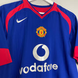 Shop 2004/06 MANCHESTER UNITED V.NISTELROOY #10 AWAY SHIRT (M) NIKE, classic football shirts, vintage football shirts & retro soccer jerseys at Cult Kits