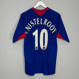 Shop 2004/06 MANCHESTER UNITED V.NISTELROOY #10 AWAY SHIRT (M) NIKE, classic football shirts, vintage football shirts & retro soccer jerseys at Cult Kits