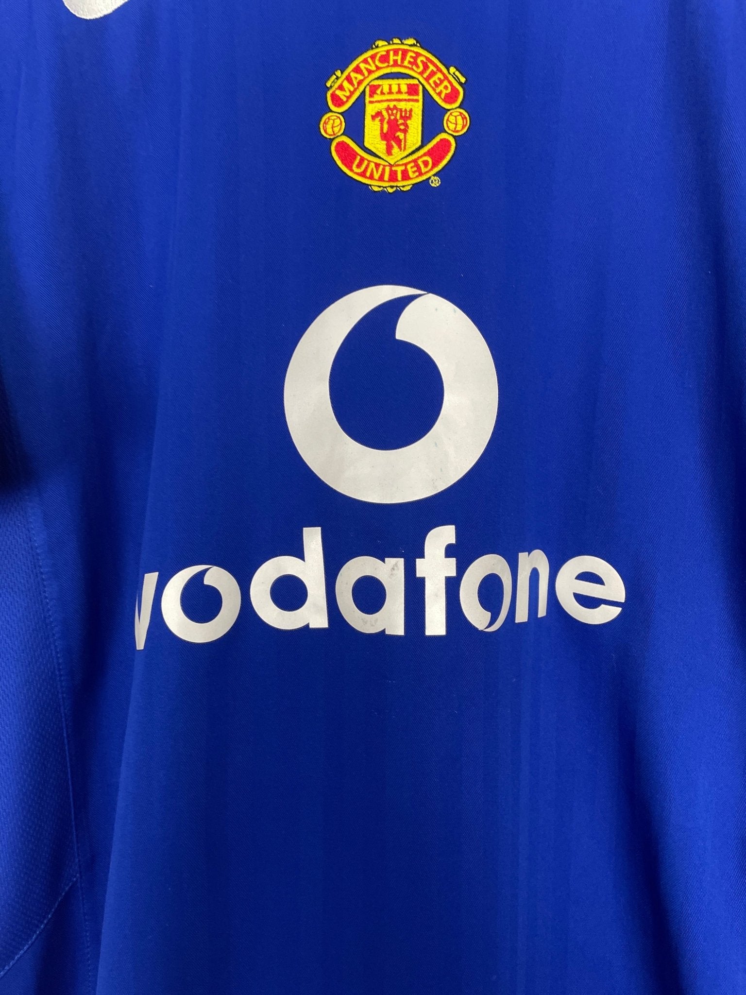 Shop 2004/06 MANCHESTER UNITED V.NISTELROOY #10 AWAY SHIRT (M) NIKE, classic football shirts, vintage football shirts & retro soccer jerseys at Cult Kits