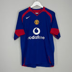 Shop 2004/06 MANCHESTER UNITED V.NISTELROOY #10 AWAY SHIRT (M) NIKE, classic football shirts, vintage football shirts & retro soccer jerseys at Cult Kits