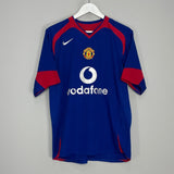 Shop 2004/06 MANCHESTER UNITED V.NISTELROOY #10 AWAY SHIRT (M) NIKE, classic football shirts, vintage football shirts & retro soccer jerseys at Cult Kits