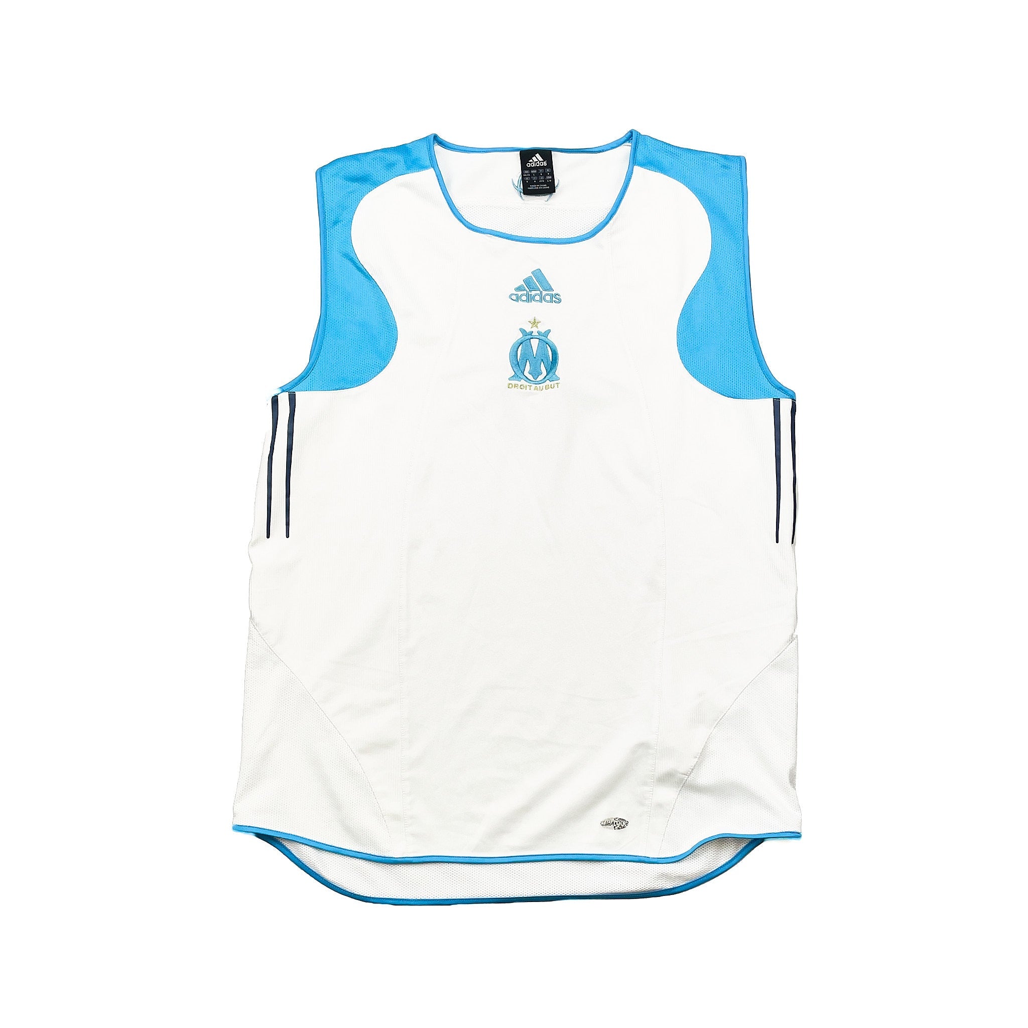 Buy 2004/06 Marseille Training Vest (L) Adidas ~ Free worldwide shipping available ~ Authentic Vintage Football Shirts from Cult Kits