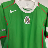 Shop 2004/06 MEXICO #19 HOME SHIRT (M) NIKE BASIC, classic football shirts, vintage football shirts & retro soccer jerseys at Cult Kits