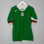Shop 2004/06 MEXICO #19 HOME SHIRT (M) NIKE BASIC, classic football shirts, vintage football shirts & retro soccer jerseys at Cult Kits