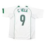 Buy 2004/06 Mexico C.Vela 9 Away Shirt (XL) Nike ~ Free worldwide shipping ~ Authentic Vintage Football Shirts from Cult Kits