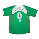Buy 2004/06 Mexico C.Vela 9 Home Shirt (M) Nike ~ Free worldwide shipping available ~ Authentic Vintage Football Shirts from Cult Kits