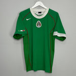 Shop 2004/06 MEXICO HOME SHIRT (M) NIKE, classic football shirts, vintage football shirts & retro soccer jerseys at Cult Kits