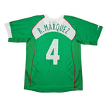 Buy 2004/06 Mexico R.Marquez 4 Home Shirt (M) Nike ~ Free worldwide shipping ~ Authentic Vintage Football Shirts from Cult Kits