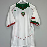 2004/06 MOROCCO AWAY SHIRT (L) NIKE - Cult Kits - Large - Buy Vintage Football Shirts, Authentic Retro Football Shirts For Sale, Classic Football Shirts & Soccer Jersey
