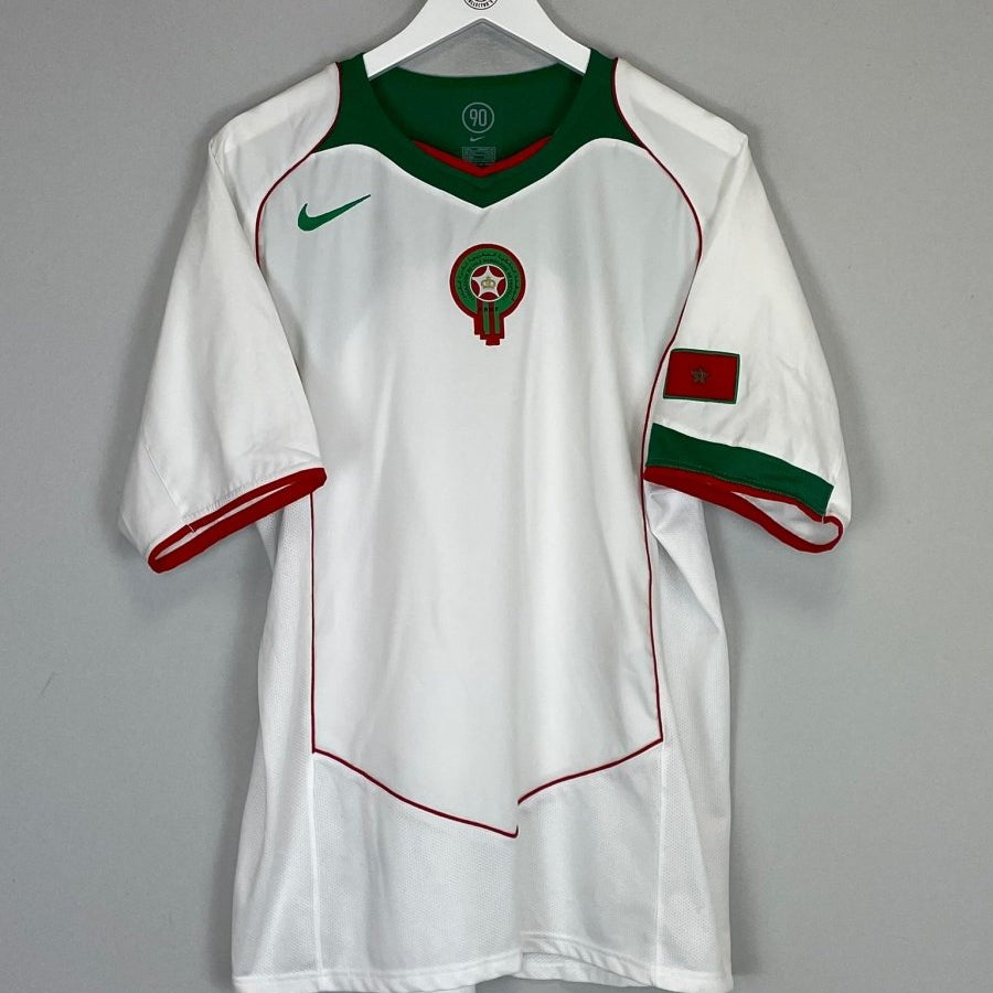 2004/06 MOROCCO AWAY SHIRT (L) NIKE - Cult Kits - Large - Buy Vintage Football Shirts, Authentic Retro Football Shirts For Sale, Classic Football Shirts & Soccer Jersey