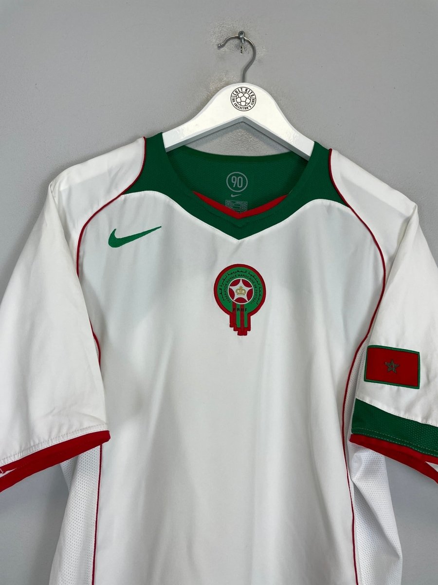2004/06 MOROCCO AWAY SHIRT (L) NIKE - Cult Kits - Large - Buy Vintage Football Shirts, Authentic Retro Football Shirts For Sale, Classic Football Shirts & Soccer Jersey