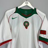 2004/06 MOROCCO AWAY SHIRT (L) NIKE - Cult Kits - Large - Buy Vintage Football Shirts, Authentic Retro Football Shirts For Sale, Classic Football Shirts & Soccer Jersey