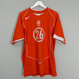 Shop 2004/06 NETHERLANDS DAVIDS #26 HOME SHIRT (L) NIKE, classic football shirts, vintage football shirts & retro soccer jerseys at Cult Kits