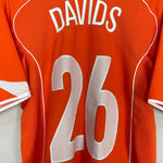 Shop 2004/06 NETHERLANDS DAVIDS #26 HOME SHIRT (L) NIKE, classic football shirts, vintage football shirts & retro soccer jerseys at Cult Kits