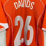 Shop 2004/06 NETHERLANDS DAVIDS #26 HOME SHIRT (L) NIKE, classic football shirts, vintage football shirts & retro soccer jerseys at Cult Kits