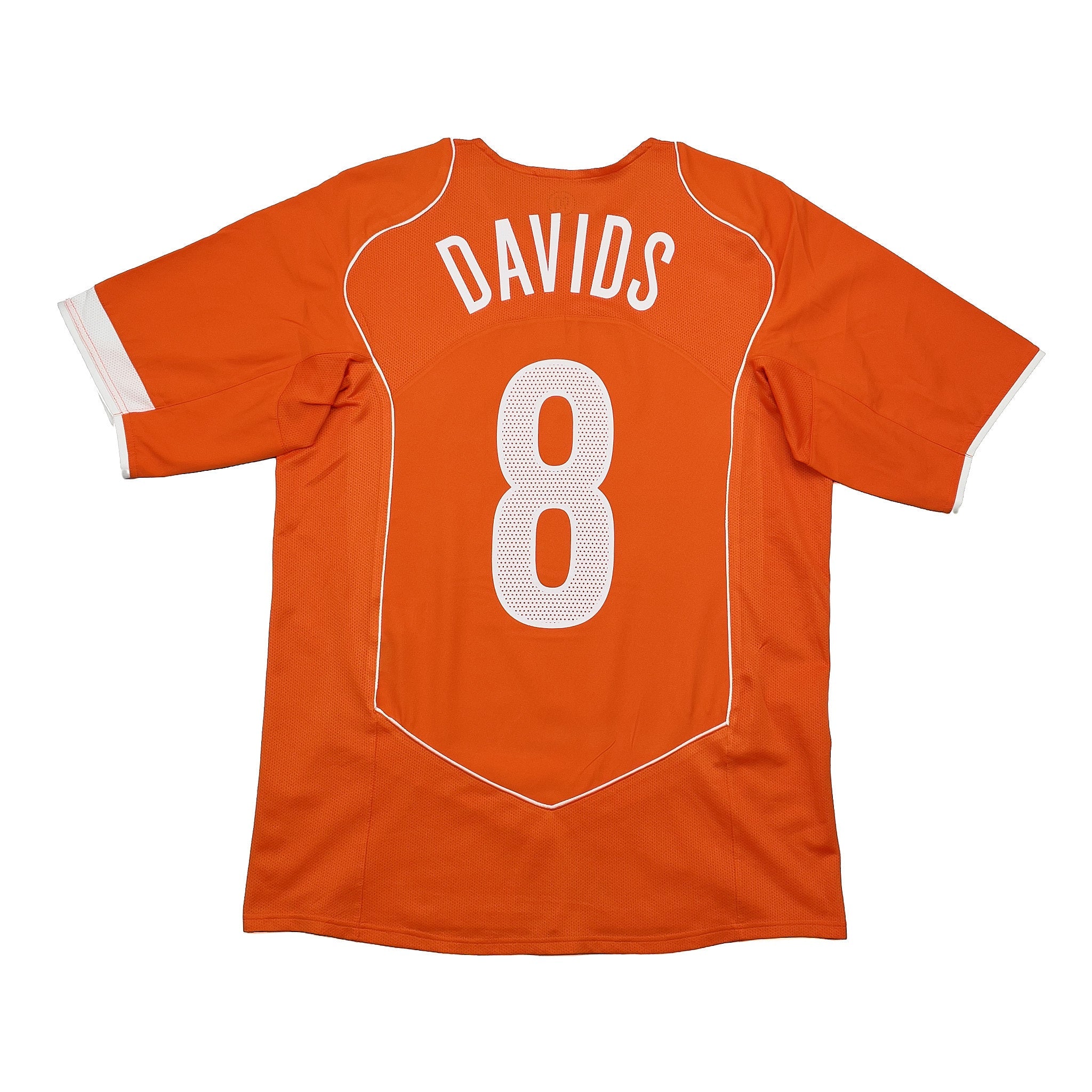Buy 2004/06 Netherlands Davids 6 Home Shirt (M) Nike ~ Free worldwide shipping ~ Authentic Vintage Football Shirts from Cult Kits