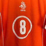 Shop 2004/06 NETHERLANDS DAVIDS #8 HOME SHIRT (L) NIKE, classic football shirts, vintage football shirts & retro soccer jerseys at Cult Kits