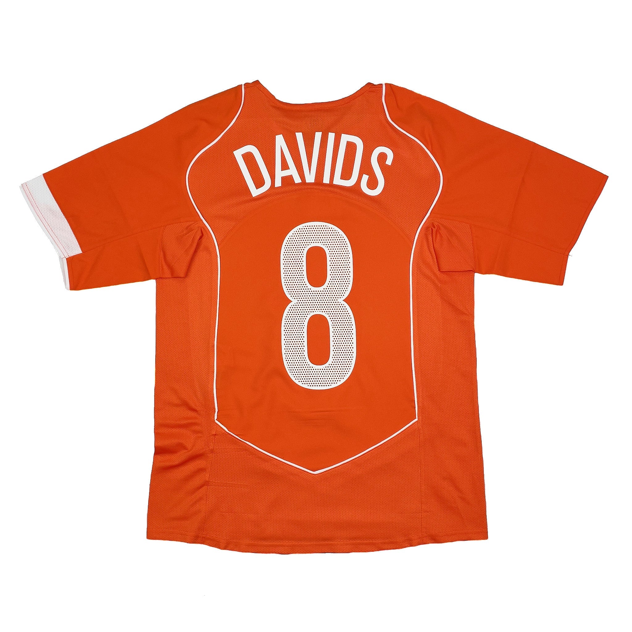 Buy 2004/06 NETHERLANDS DAVIDS 8 HOME SHIRT (S) NIKE ~ Free worldwide shipping available ~ Authentic Vintage Football Shirts from Cult Kits