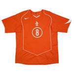 Buy 2004/06 NETHERLANDS DAVIDS 8 HOME SHIRT (XL) NIKE ~ Free worldwide shipping available ~ Authentic Vintage Football Shirts from Cult Kits