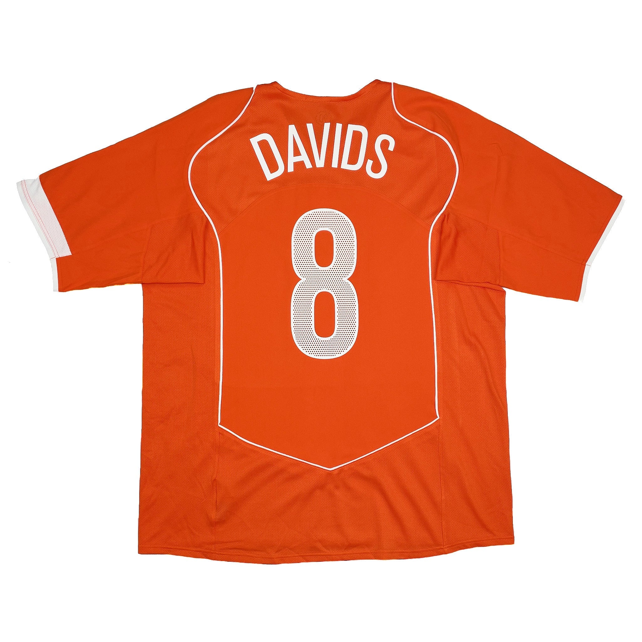 Buy 2004/06 NETHERLANDS DAVIDS 8 HOME SHIRT (XL) NIKE ~ Free worldwide shipping available ~ Authentic Vintage Football Shirts from Cult Kits