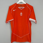 Shop 2004/06 NETHERLANDS HOME SHIRT (M) NIKE, classic football shirts, vintage football shirts & retro soccer jerseys at Cult Kits