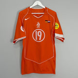Shop 2004/06 NETHERLANDS ROBBEN #19 HOME SHIRT (L) NIKE, classic football shirts, vintage football shirts & retro soccer jerseys at Cult Kits