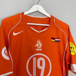 Shop 2004/06 NETHERLANDS ROBBEN #19 HOME SHIRT (L) NIKE, classic football shirts, vintage football shirts & retro soccer jerseys at Cult Kits