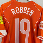 Shop 2004/06 NETHERLANDS ROBBEN #19 HOME SHIRT (L) NIKE, classic football shirts, vintage football shirts & retro soccer jerseys at Cult Kits