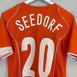 Shop 2004/06 NETHERLANDS SEEDORF #20 HOME SHIRT (M) NIKE, classic football shirts, vintage football shirts & retro soccer jerseys at Cult Kits