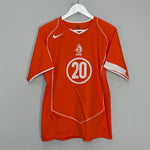 Shop 2004/06 NETHERLANDS SEEDORF #20 HOME SHIRT (S) NIKE, classic football shirts, vintage football shirts & retro soccer jerseys at Cult Kits