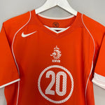 Shop 2004/06 NETHERLANDS SEEDORF #20 HOME SHIRT (S) NIKE, classic football shirts, vintage football shirts & retro soccer jerseys at Cult Kits