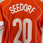 Shop 2004/06 NETHERLANDS SEEDORF #20 HOME SHIRT (S) NIKE, classic football shirts, vintage football shirts & retro soccer jerseys at Cult Kits