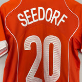 Shop 2004/06 NETHERLANDS SEEDORF #20 HOME SHIRT (S) NIKE, classic football shirts, vintage football shirts & retro soccer jerseys at Cult Kits
