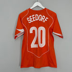 Shop 2004/06 NETHERLANDS SEEDORF #20 HOME SHIRT (S) NIKE, classic football shirts, vintage football shirts & retro soccer jerseys at Cult Kits