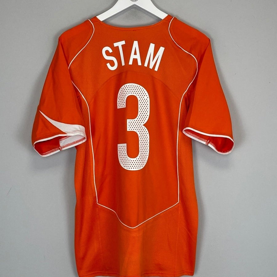 2004/06 NETHERLANDS STAM 3 HOME SHIRT (L) NIKE - Cult Kits - Large - Buy Vintage Football Shirts, Authentic Retro Football Shirts For Sale, Classic Football Shirts & Soccer Jersey