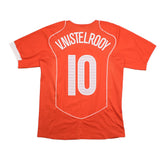 Buy 2004/06 Netherlands Van Nistelrooy 10 Home Shirt (M) Nike ~ Free worldwide shipping ~ Authentic Vintage Football Shirts from Cult Kits