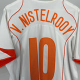Shop 2004/06 NETHERLANDS V.NISTELROOY #10 AWAY SHIRT (L) NIKE, classic football shirts, vintage football shirts & retro soccer jerseys at Cult Kits