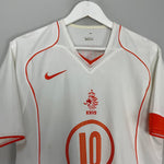 Shop 2004/06 NETHERLANDS V.NISTELROOY #10 AWAY SHIRT (S) NIKE, classic football shirts, vintage football shirts & retro soccer jerseys at Cult Kits
