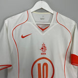 Shop 2004/06 NETHERLANDS V.NISTELROOY #10 AWAY SHIRT (S) NIKE, classic football shirts, vintage football shirts & retro soccer jerseys at Cult Kits