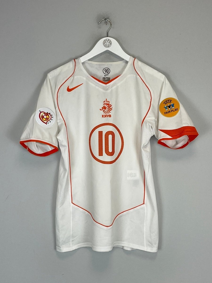 2004/06 NETHERLANDS V.NISTELROOY 10 AWAY SHIRT (S) NIKE - Cult Kits - Small - Buy Vintage Football Shirts, Authentic Retro Football Shirts For Sale, Classic Football Shirts & Soccer Jersey
