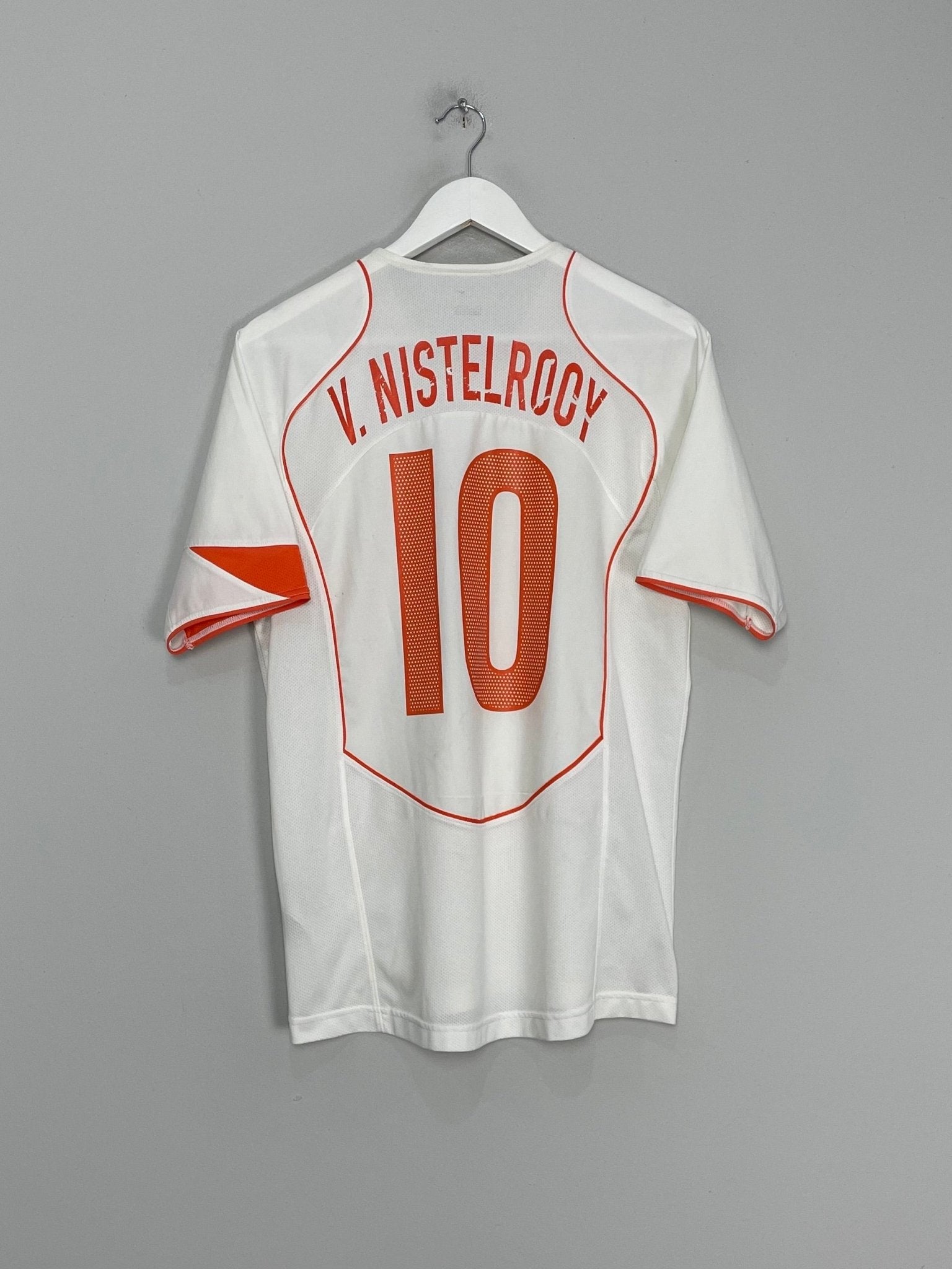 Shop 2004/06 NETHERLANDS V.NISTELROOY #10 AWAY SHIRT (S) NIKE, classic football shirts, vintage football shirts & retro soccer jerseys at Cult Kits