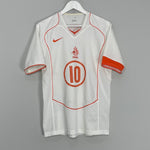 Shop 2004/06 NETHERLANDS V.NISTELROOY #10 AWAY SHIRT (S) NIKE, classic football shirts, vintage football shirts & retro soccer jerseys at Cult Kits