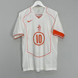 Shop 2004/06 NETHERLANDS V.NISTELROOY #10 AWAY SHIRT (S) NIKE, classic football shirts, vintage football shirts & retro soccer jerseys at Cult Kits