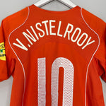 Shop 2004/06 NETHERLANDS V.NISTELROOY #10 HOME SHIRT (L) NIKE, classic football shirts, vintage football shirts & retro soccer jerseys at Cult Kits