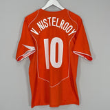 Shop 2004/06 NETHERLANDS V.NISTELROOY #10 HOME SHIRT (L) NIKE, classic football shirts, vintage football shirts & retro soccer jerseys at Cult Kits