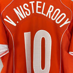 Shop 2004/06 NETHERLANDS V.NISTELROOY #10 HOME SHIRT (L) NIKE, classic football shirts, vintage football shirts & retro soccer jerseys at Cult Kits
