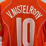 Shop 2004/06 NETHERLANDS V.NISTELROOY #10 HOME SHIRT (XL) NIKE, classic football shirts, vintage football shirts & retro soccer jerseys at Cult Kits