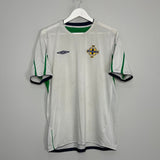Shop 2004/06 NORTHERN IRELAND AWAY SHIRT (L) UMBRO, classic football shirts, vintage football shirts & retro soccer jerseys at Cult Kits