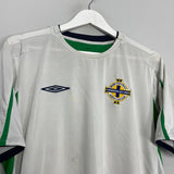 Shop 2004/06 NORTHERN IRELAND AWAY SHIRT (L) UMBRO, classic football shirts, vintage football shirts & retro soccer jerseys at Cult Kits